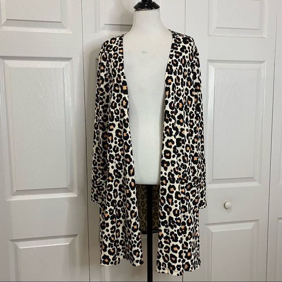 Nwot Lularoe Caroline Leopard Cheetah 